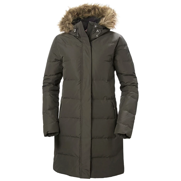 Dámské Bundy Parka Helly Hansen W Aden Šedé | QSRAJ-2751