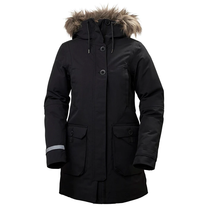 Dámské Bundy Parka Helly Hansen W Longyear Ii Černé | FAKZH-3954