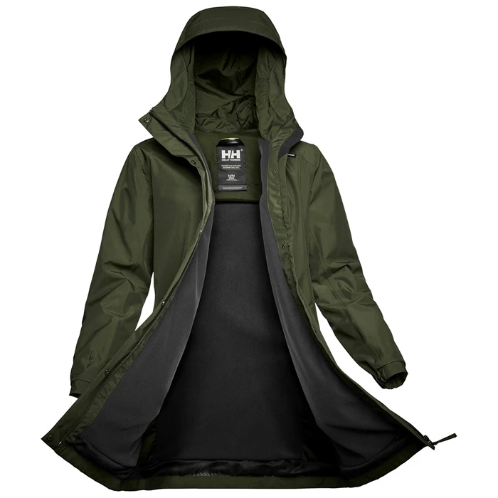 Dámské Kabáty Pro Volný Čas Helly Hansen W Valkyrie Šedé | PKREN-2957