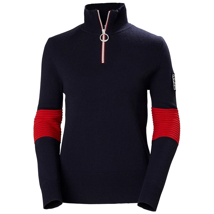 Dámské Košile Helly Hansen W Celebration Knitted Tmavě Blankyt | NSCKI-7069