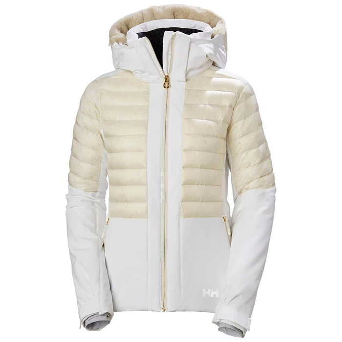 Dámské Lyžařské Bundy Helly Hansen W Avanti Bílé | ODEWZ-2790