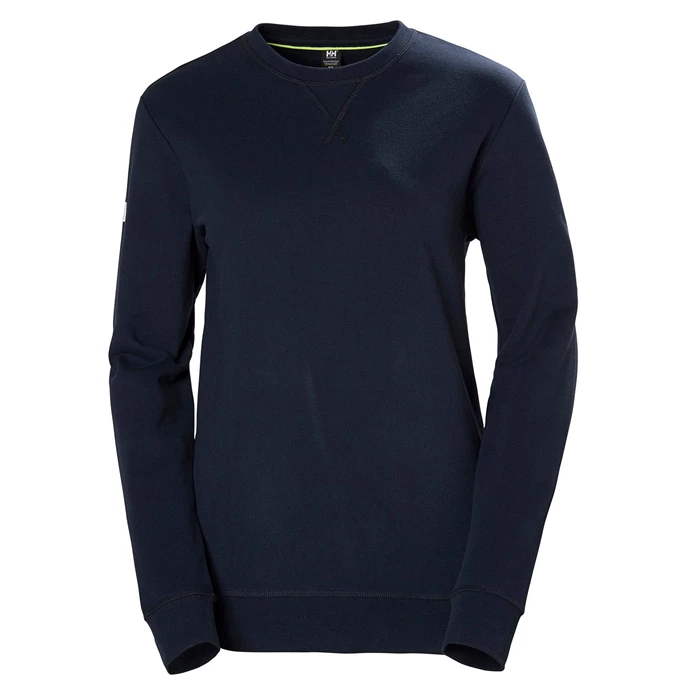 Dámské Mikiny Helly Hansen W Crew Tmavě Blankyt | MWYRF-4603