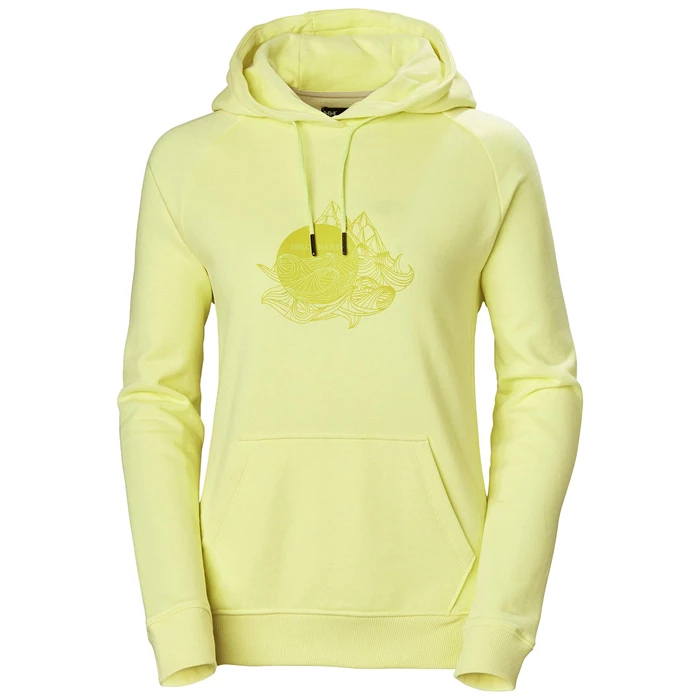 Dámské Mikiny Helly Hansen W F2f Organic Cottonhooded Žluté | PDMUH-4297