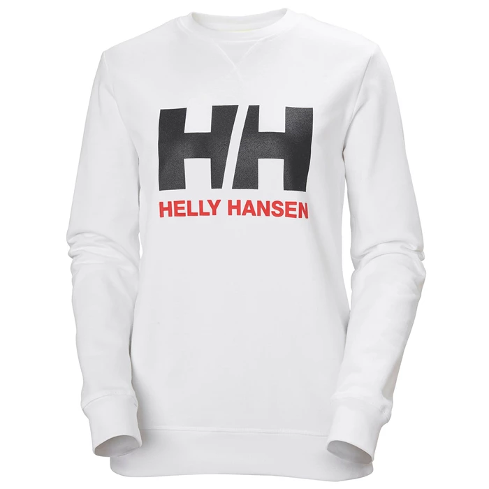 Dámské Mikiny Helly Hansen W Hh Logo Crew Sweat Bílé | TAOZL-4903