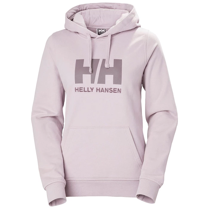 Dámské Mikiny Helly Hansen W Hh Logo S Kapucí Šedé | FEWXI-9740
