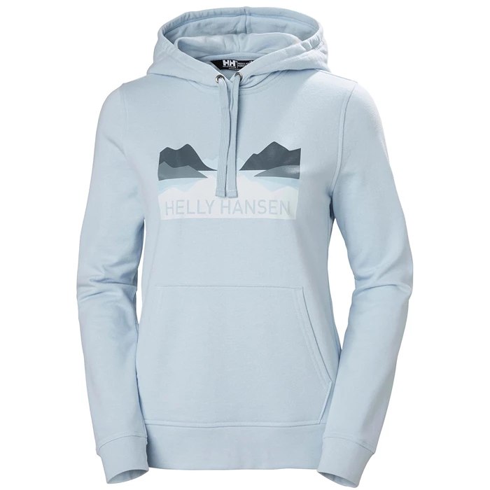 Dámské Mikiny Helly Hansen W Nord Graphic Pullover S Kapucí Šedé | JRHXA-9420