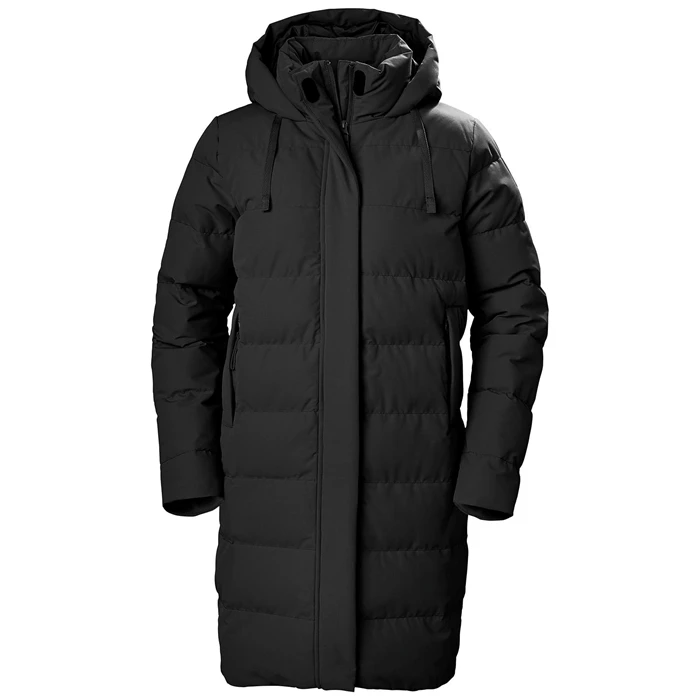 Dámské Neformální Bundy Helly Hansen W Mono Materiál Puffy Černé | PBNGK-4135