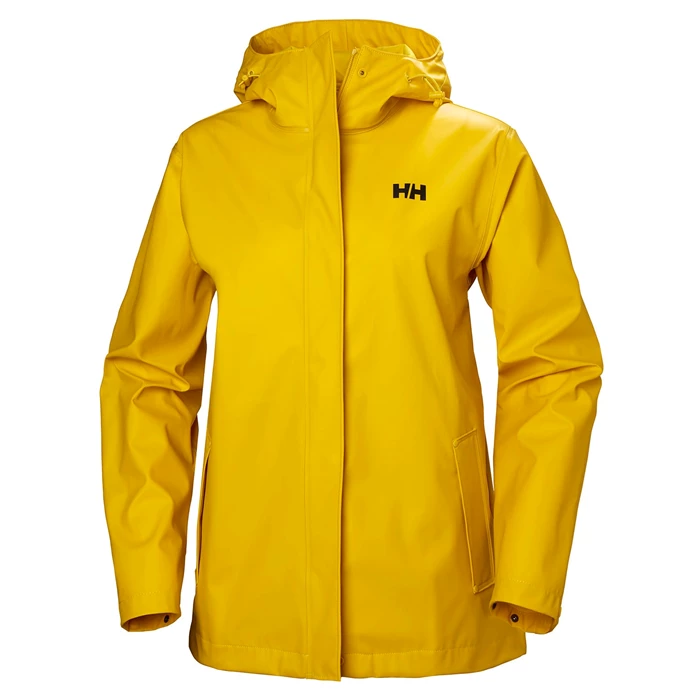 Dámské Pláště Do Deště Helly Hansen W Moss Hnědé / Žluté | YBNCJ-2486
