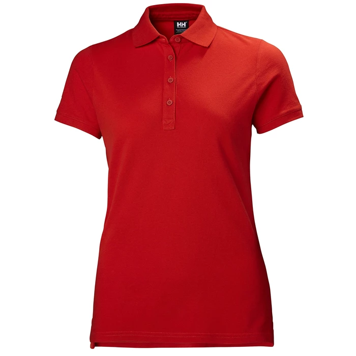 Dámské Polo Triko Helly Hansen W Crew Pique 2 Bílé | TKQPD-5314