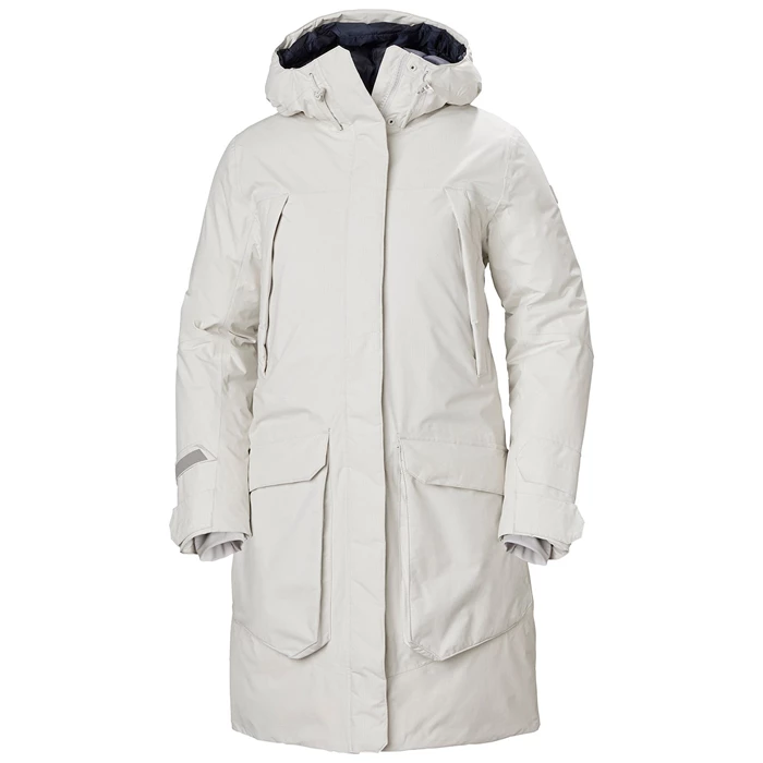 Dámské Péřové Bundy Helly Hansen W Rwb Šedé | CFADJ-5320