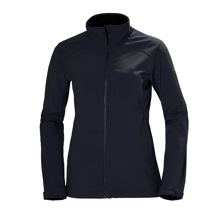 Dámské Skořápkové Bundy Helly Hansen W Paramount Soft Černé | AHSDJ-3964