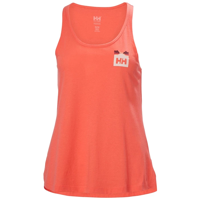 Dámské Tričko Helly Hansen W Nord Graphic Singlet Koralove | BENSQ-5841