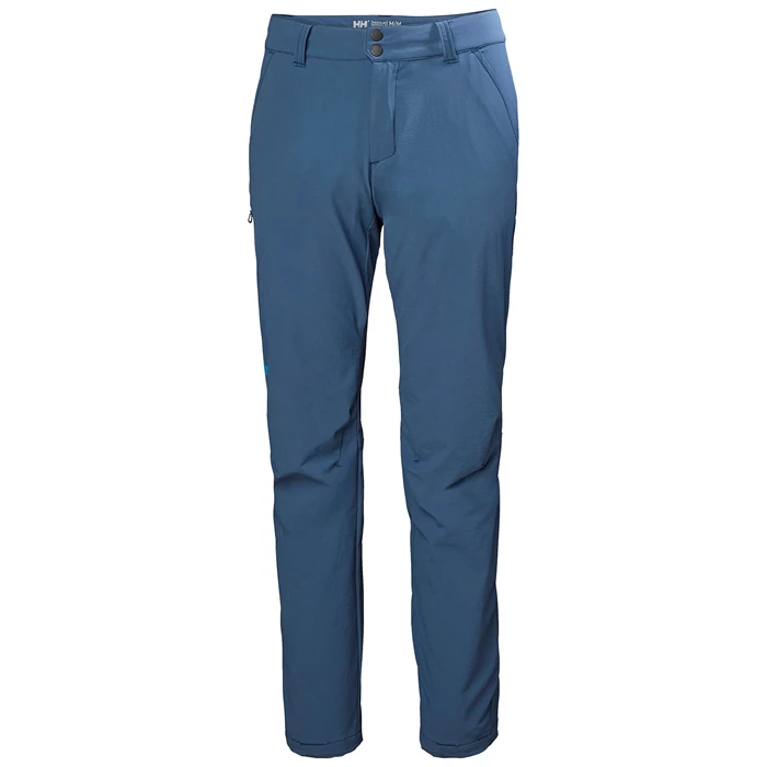 Dámské Turistické Kalhoty Helly Hansen W Brona Softshell Tmavě Šedé | IDYJW-2964