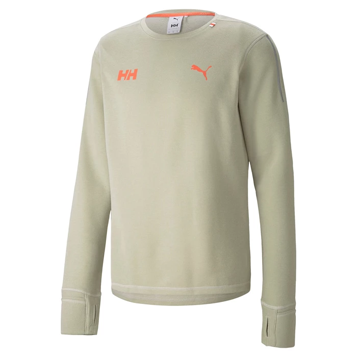 Pánské Aktivní Střední Vrstvy Helly Hansen Puma X Helly Hansen Ls Tee Zelene | WXORG-3157