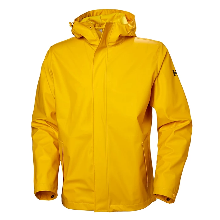Pánské Bundy Do Deště Helly Hansen Moss Žluté / Hnědé | KYDHZ-1485