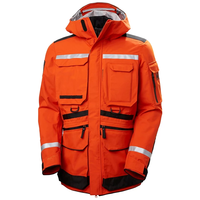 Pánské Bundy Parka Helly Hansen Arctic Patrol 3-in-1 Light Červené / Oranžové | XWFMQ-1839