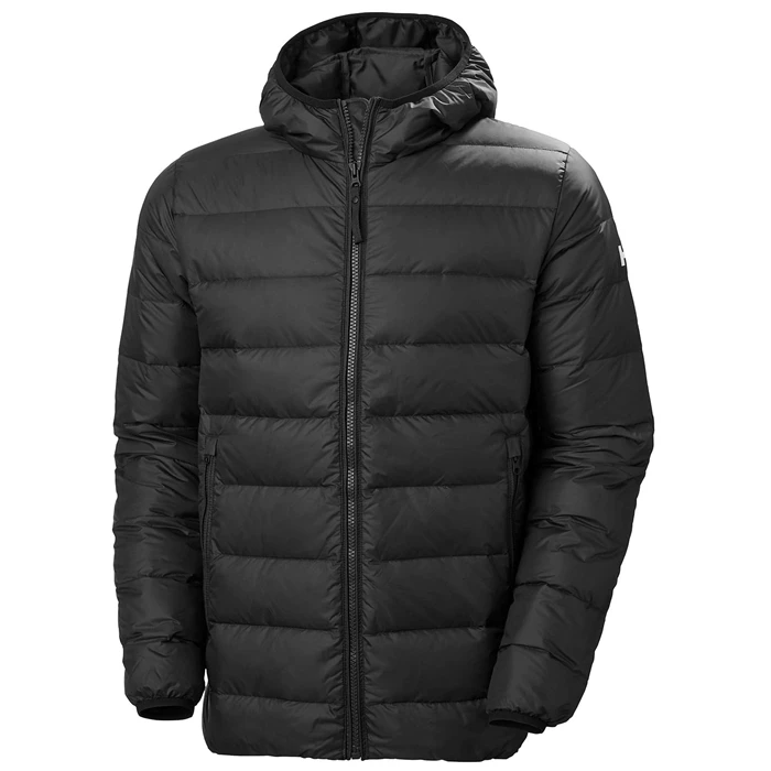 Pánské Kabáty Pro Volný Čas Helly Hansen Svalbard Černé | DGCTY-5917