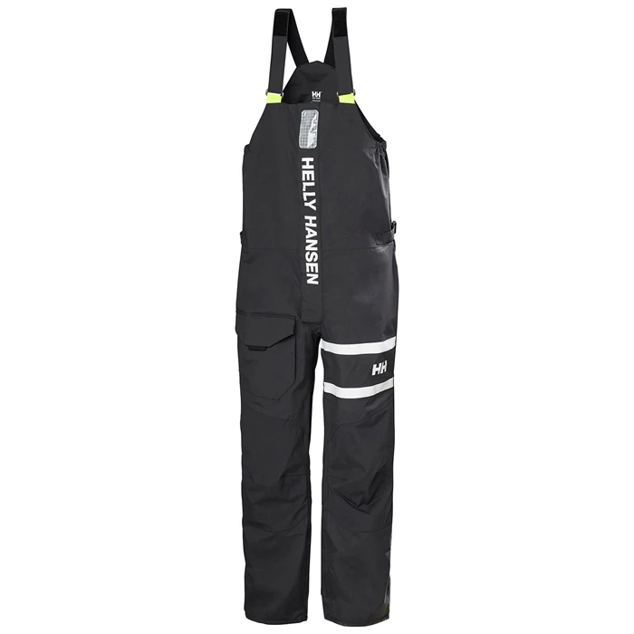Pánské Kalhoty Na Plachtění Helly Hansen Salt Coastal Bib Šedé | LFDMT-8195