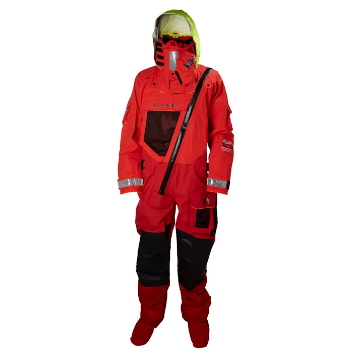 Pánské Kalhoty Na Plachtění Helly Hansen Ægir Ocean Dry Suit Červené | ZODKX-5147