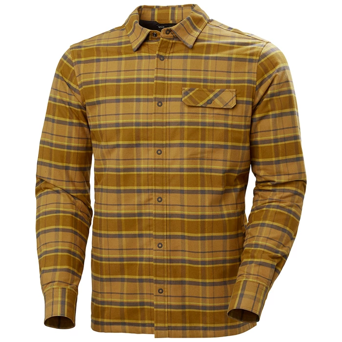 Pánské Košile Helly Hansen Lifaloft Insulated Shacket Hnědé | GLDWB-1869