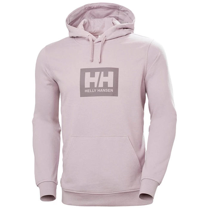 Pánské Mikiny Helly Hansen Hh Boxhooded Fialové / Šedé | KYMUG-9186