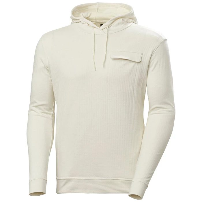Pánské Mikiny Helly Hansen Hyggen S Kapucí Bílé | EZVDR-7094
