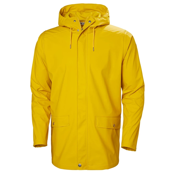 Pánské Pláště Do Deště Helly Hansen Moss Hnědé / Žluté | NDSGR-9624
