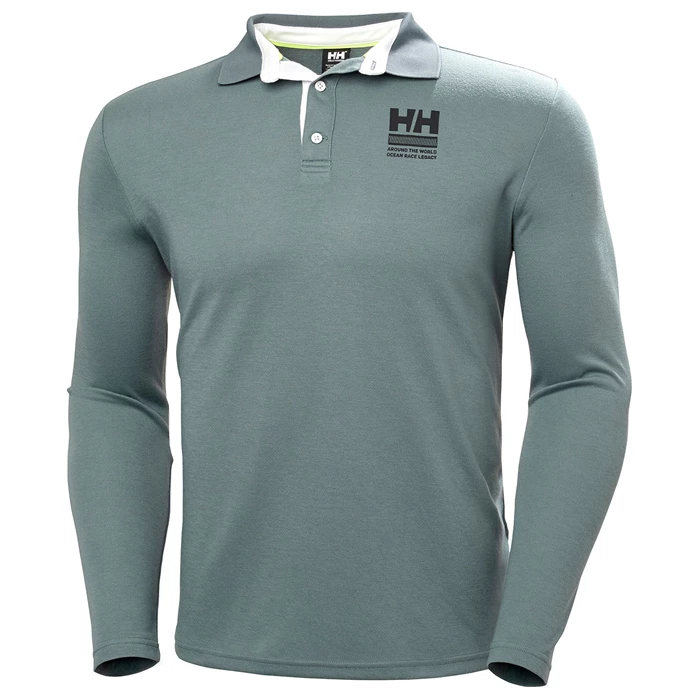 Pánské Polo Triko Helly Hansen Skagen Quickdry Rugger Šedé | YLNMJ-4028