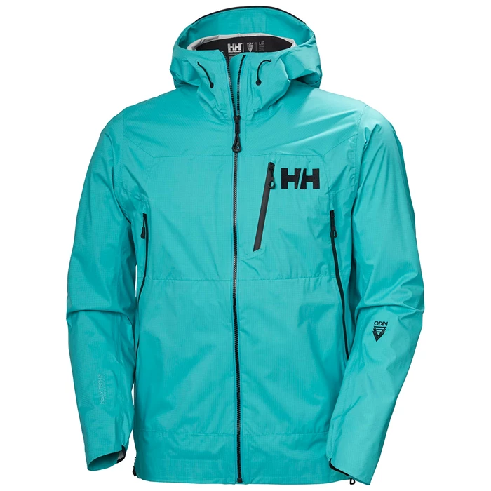 Pánské Skořápkové Bundy Helly Hansen Odin 3d Air Blankyt | GROAE-6870