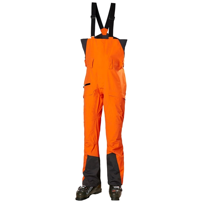 Pánské Skořápkové Kalhoty Helly Hansen Sogn Bib Oranžové | XCTZS-0148