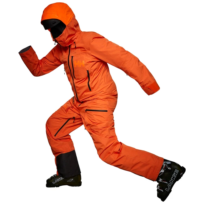 Pánské Sportovní Kalhoty Helly Hansen Ullr Chugach Infinity Powder Suit Červené / Oranžové | ZENIU-6
