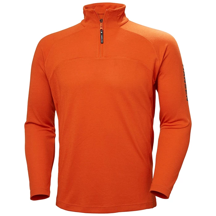Pánské Svetry Helly Hansen Hp 1/2 Zip Up Pullover Červené / Oranžové | EBLXO-7092