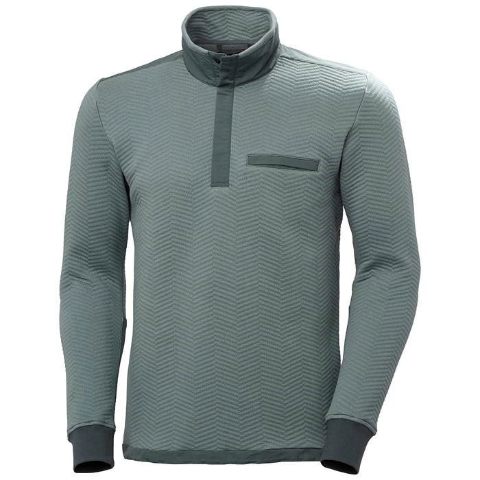 Pánské Svetry Helly Hansen Lillo Snap Pullover Šedé | IRNXJ-1307
