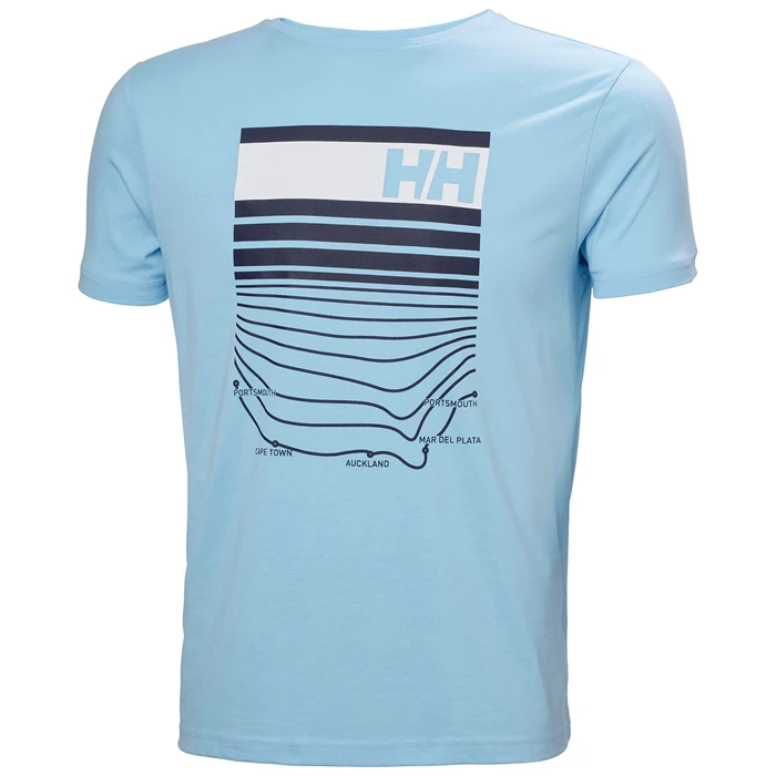 Pánské Tričko Helly Hansen Shoreline Blankyt | ROFWX-9210