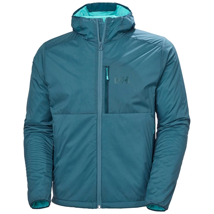 Pánské Venkovní Bundy Helly Hansen Odin Stretch S Kapucí Light Tyrkysové | PZCQJ-6142