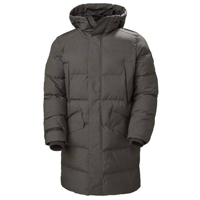 Pánské Zimní Bundy Helly Hansen Alaska Šedé | IUJCF-7851
