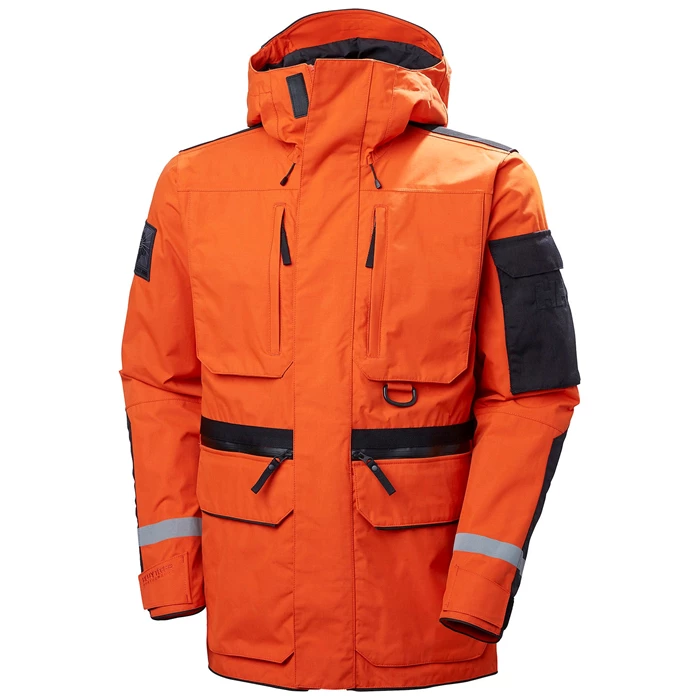 Pánské Zimní Bundy Helly Hansen Arctic Transition Oranžové | FENOP-1743
