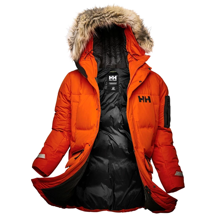 Pánské Zimní Bundy Helly Hansen Bouvet Červené / Oranžové | APVCO-0861