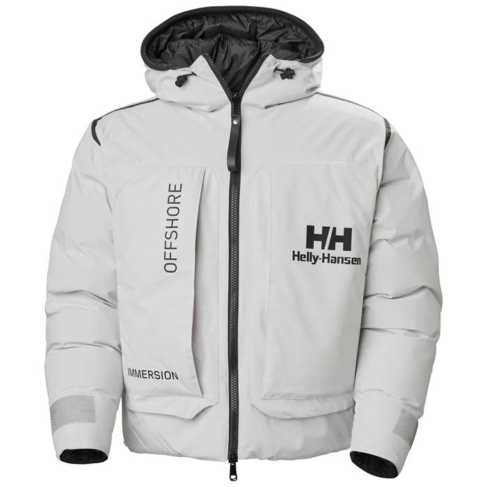 Pánské Zimní Bundy Helly Hansen Hh Arc Reversible Puffer Šedé | RDMOI-7418